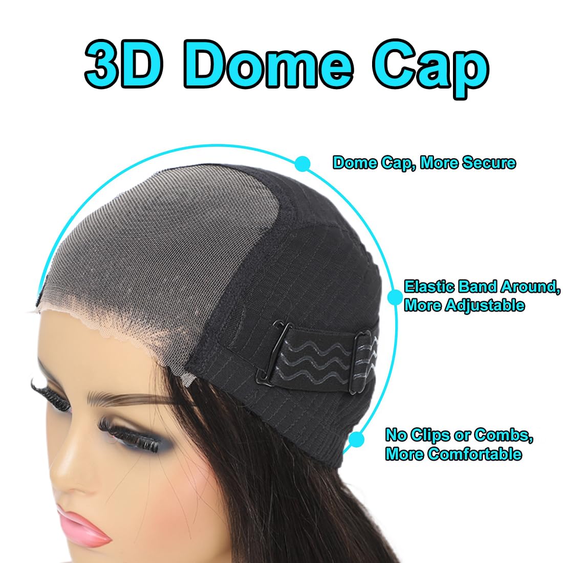 Dome cap for enhanced security. 