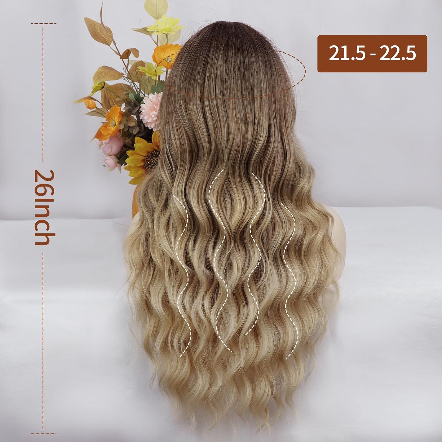 measure 21 to 22 inch length 