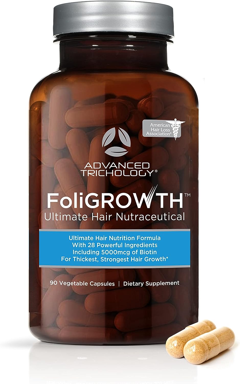 FoliGROWTH™ Hair Growth Supplement for Thicker Fuller Hair 